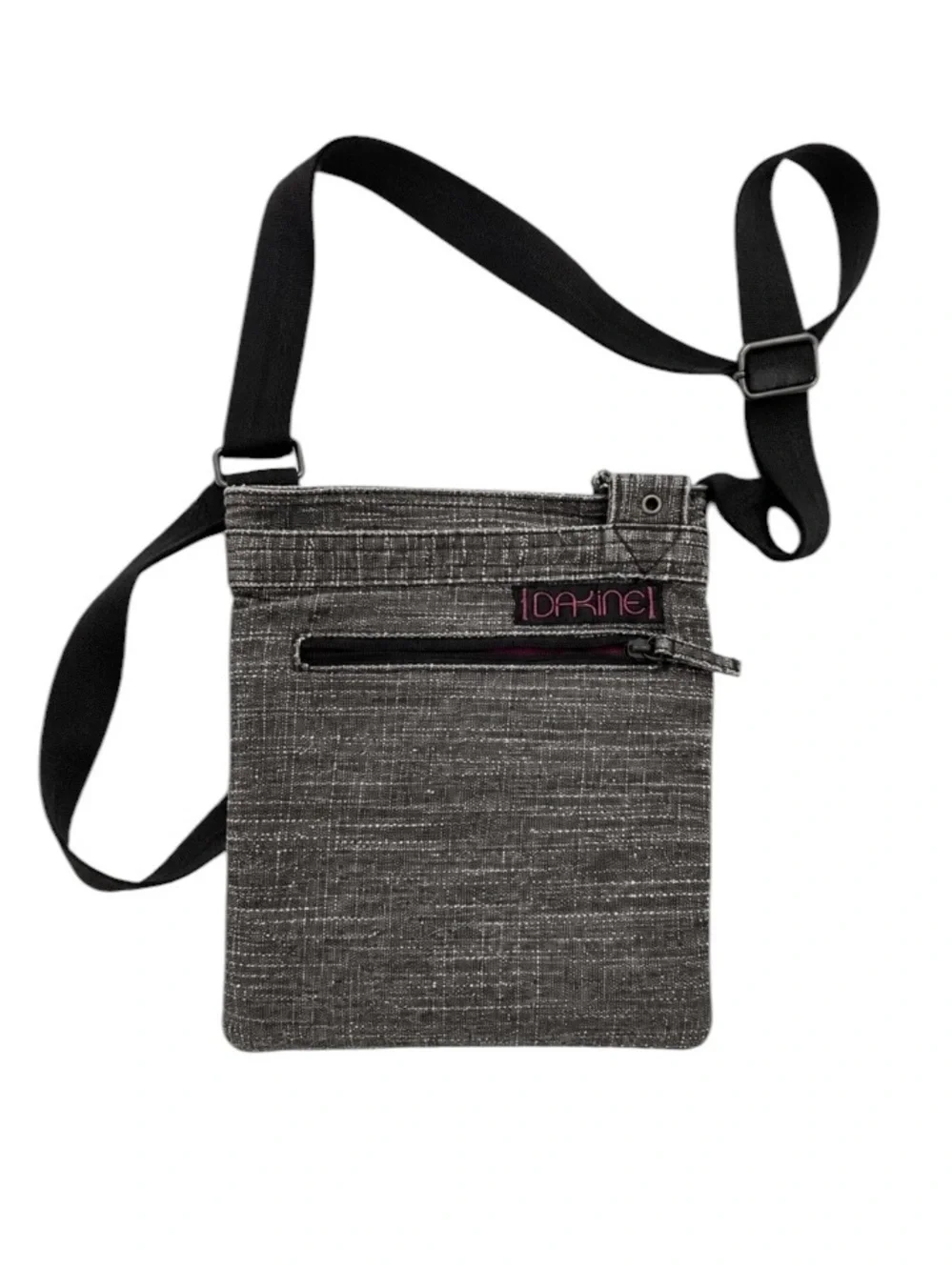 Dakine Heathered Gray Adjustable Crossbody Purse Utility Streetwear